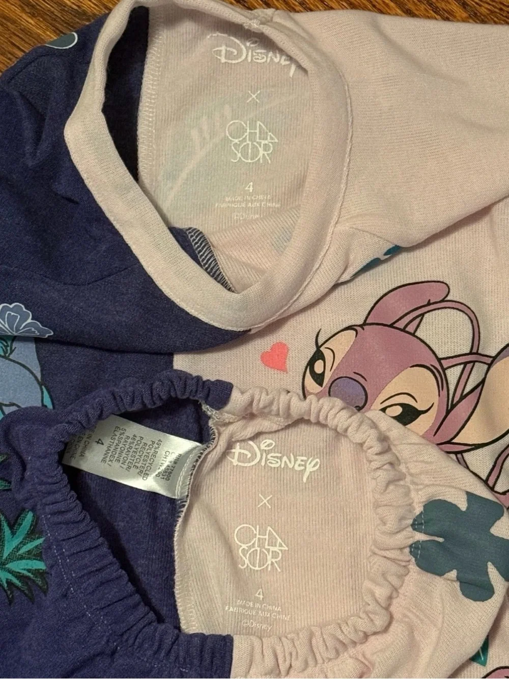 Chaser Sweatshirt Joggers Sweatpants Set Lilo & Stitch NWOT 4T $120